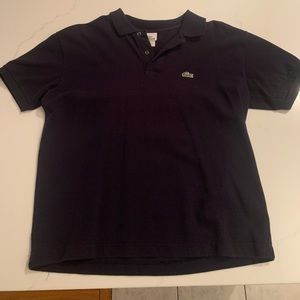 Lacoste men’s size 5 navy polo
